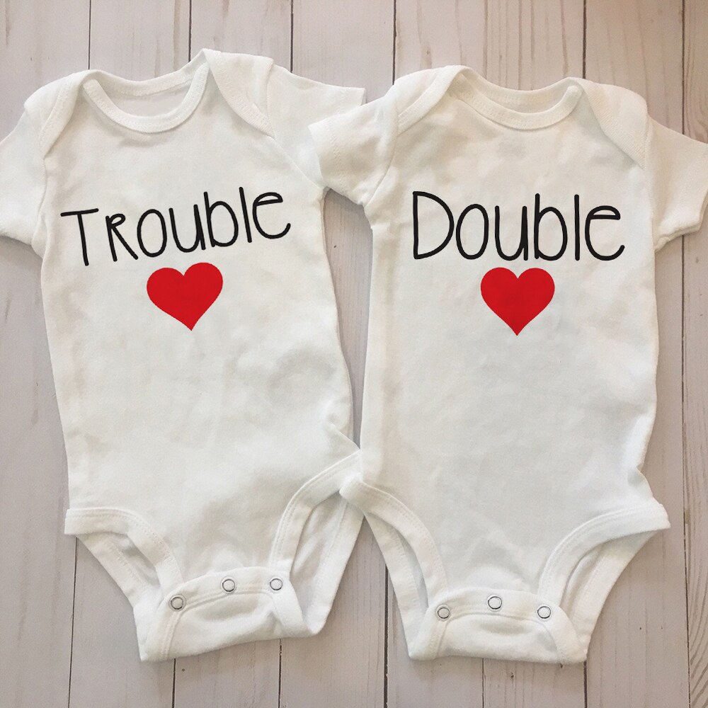Twin Pregnancy Announcement Jumpsuit Gender Neutral Baby Bodysuit Twin Baby Shower Gift Twins Newborn Twin Gift Twin Pregnancy Announcement Jumpsuit Gender Neutral Baby Bodysuit Twin Baby Shower Gift Twins Newborn Twin Gift