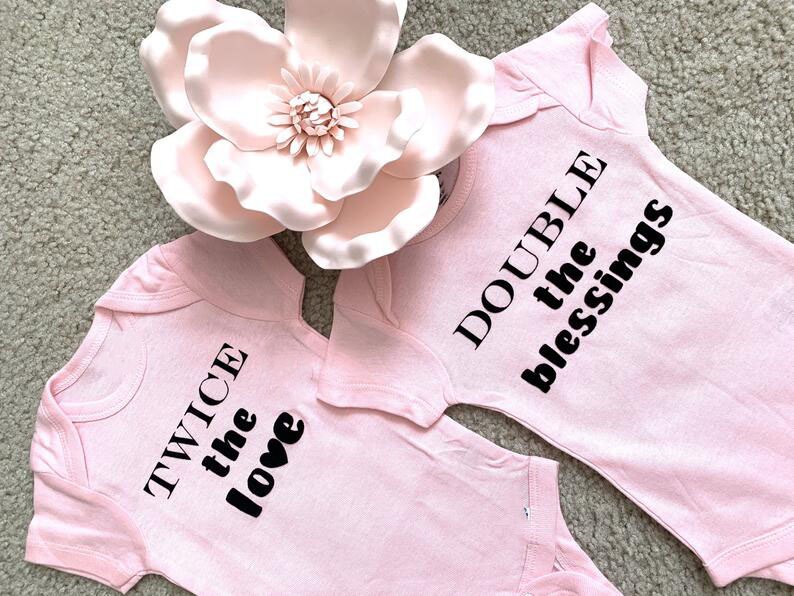 Twin Boys Girls Outfit Twins Baby Gift Ideas Newborn Baby Shower Gift Summer Short Sleeve Bodysuits Casual Ropa Twin Boys Girls Outfit Twins Baby Gift Ideas Newborn Baby Shower Gift Summer Short Sleeve Bodysuits Casual Ropa