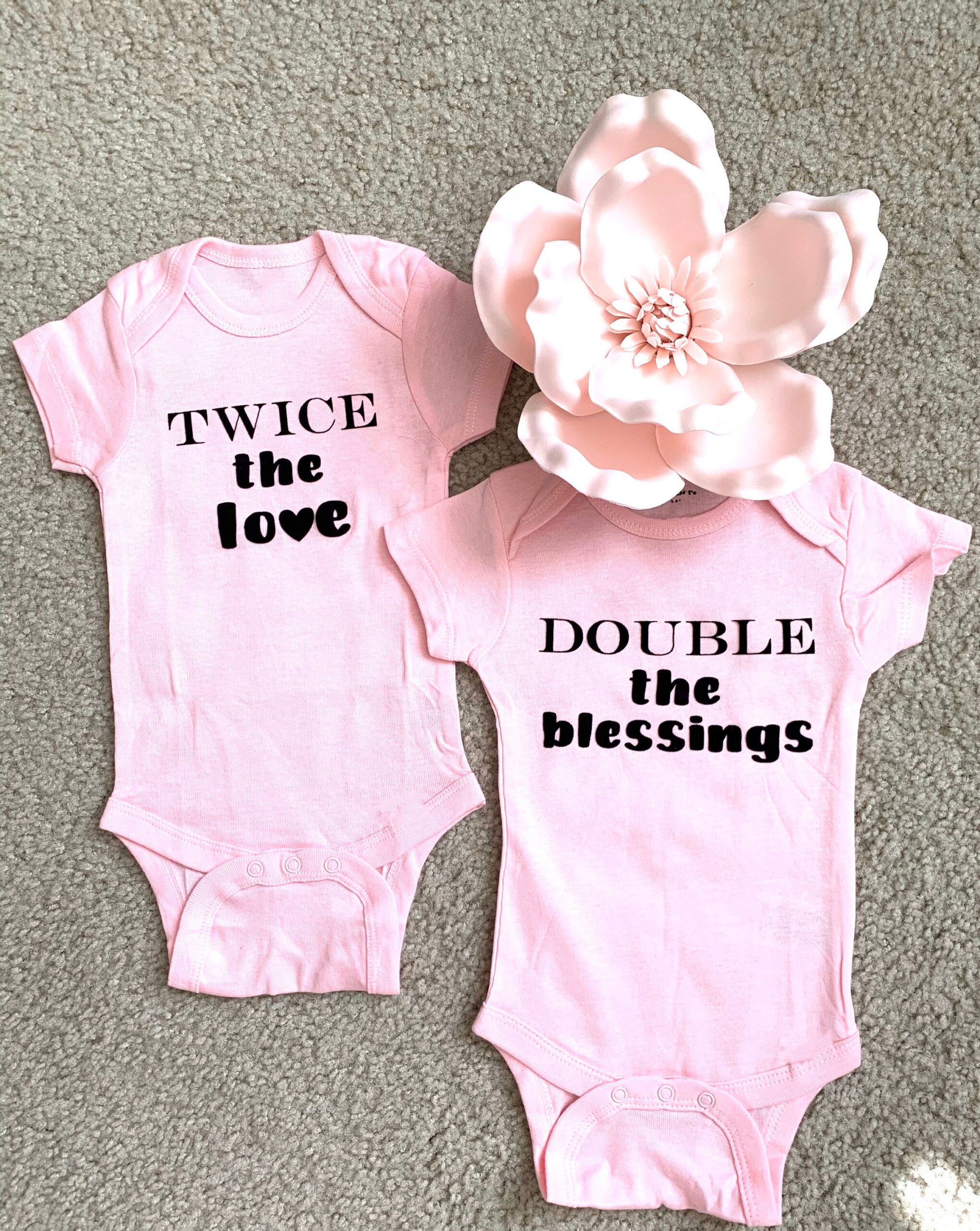 Twin Boys Girls Outfit Twins Baby Gift Ideas Newborn Baby Shower Gift Summer Short Sleeve Bodysuits Casual Ropa Twin Boys Girls Outfit Twins Baby Gift Ideas Newborn Baby Shower Gift Summer Short Sleeve Bodysuits Casual Ropa