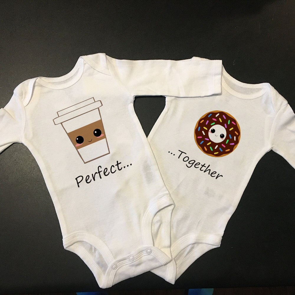 Twin Baby Clothes Twin s Outfits Boys Girls Twin Baby Shower Gift Autumn Long Sleeve Bodysuits Brothers/sisters Twin Baby Clothes Twin s Outfits Boys Girls Twin Baby Shower Gift Autumn Long Sleeve Bodysuits Brothers/sisters