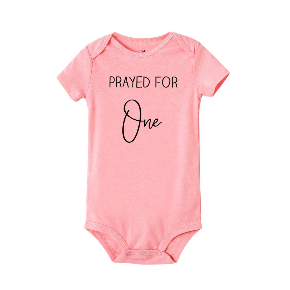 Twin s Prayed for One Blessed with Two  Body Suit Twins Boys Girls Bodysuits Newborn Playsuit Casual Jumpsuit