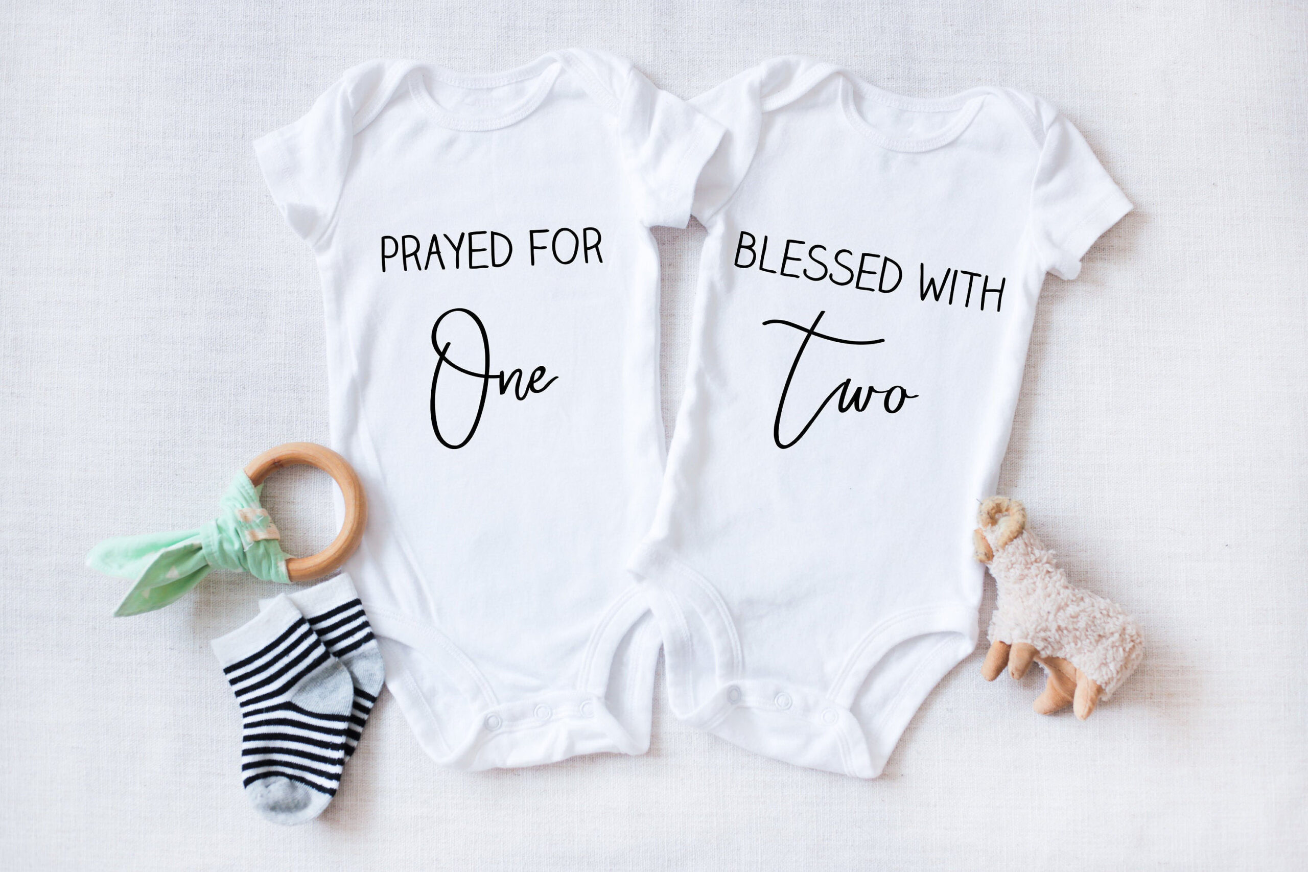 Twin s Prayed for One Blessed with Two Body Suit Twins Boys Girls Bodysuits Newborn Playsuit Casual Jumpsuit Twin s Prayed for One Blessed with Two Body Suit Twins Boys Girls Bodysuits Newborn Playsuit Casual Jumpsuit