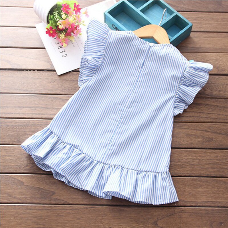 New In Family Matching Dress Mom And Daughter Clothes Nine Quarter Stripe Mini Baby Girl Outfits Mother And Daughter Dresses