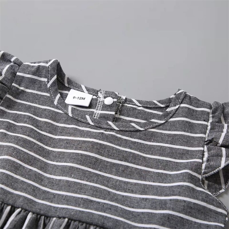 Striped Mother Daughter Matching Overalls Family Set One-Piece Mommy and Me Dresses Clothes Fashion Woman Girls Cotton Jumpsuits