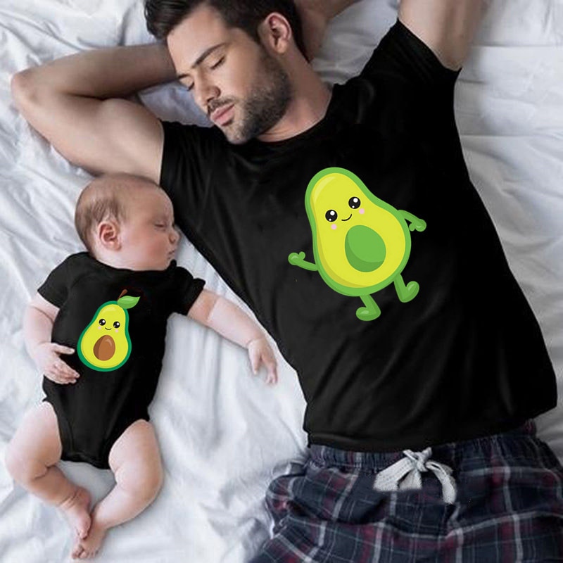 Family Matching Outfits Avocado Vegan Avo Squad Funny Family Look T shirt Baby Clothes Father Mother Kids Daughter Son T-shirts Family Matching Outfits Avocado Vegan Avo Squad Funny Family Look T shirt Baby Clothes Father Mother Kids Daughter Son T-shirts