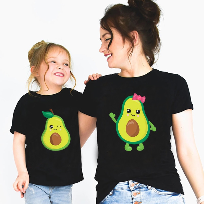Family Matching Outfits Avocado Vegan Avo Squad Funny Family Look T shirt Baby Clothes Father Mother Kids Daughter Son T-shirts Family Matching Outfits Avocado Vegan Avo Squad Funny Family Look T shirt Baby Clothes Father Mother Kids Daughter Son T-shirts