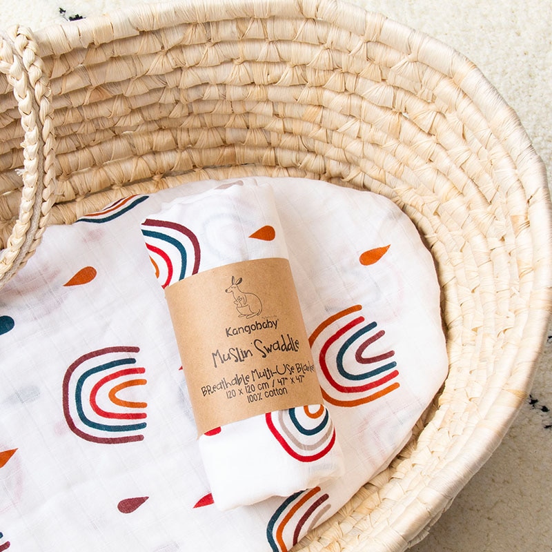 Kangobaby #My Soft Life# Fashion Newborn Muslin Swaddle Infant Wrap Baby Receiving Blanket Cute Babyroom Decor 100% Cotton Kangobaby #My Soft Life# Fashion Newborn Muslin Swaddle Infant Wrap Baby Receiving Blanket Cute Babyroom Decor 100% Cotton