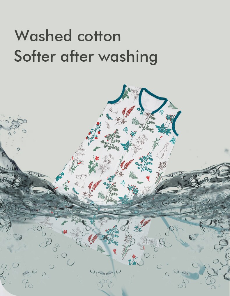 Baby Sleeping Bags Newborn 100% Cotton Sleepsacks Boys Girls Romper Clothes Zipper Sleep Sacks For Kids Baby Bedding Bebe Sacks