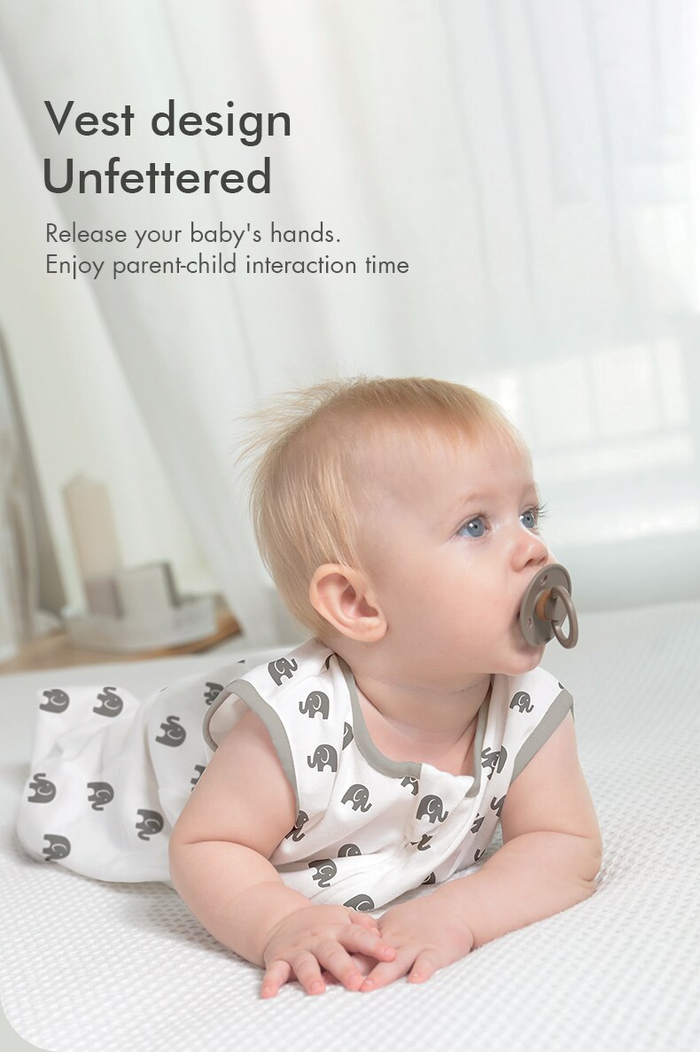 Baby Sleeping Bags Newborn 100% Cotton Sleepsacks Boys Girls Romper Clothes Zipper Sleep Sacks For Kids Baby Bedding Bebe Sacks