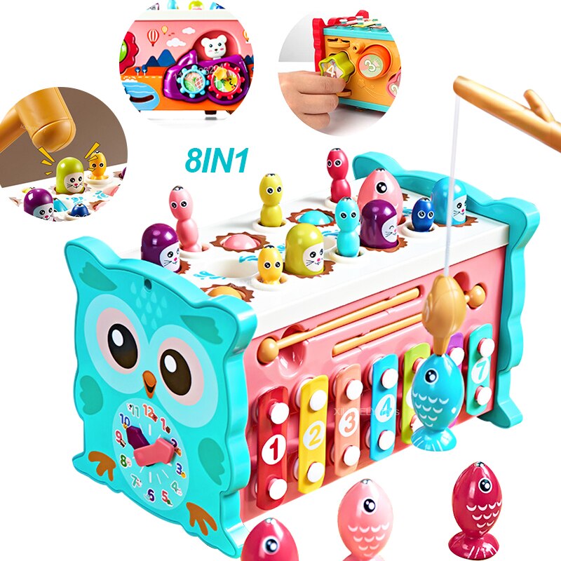 Baby Toys Montessori Learning Educational Toys For Toddler Fishing Piano Fun Game Gear Music Birth Inny 0 6 12 13 24 Months Gift Baby Toys Montessori Learning Educational Toys For Toddler Fishing Piano Fun Game Gear Music Birth Inny 0 6 12 13 24 Months Gift