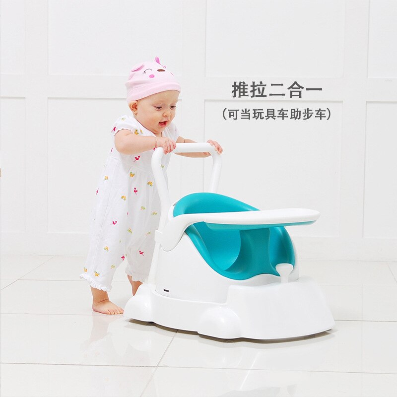 Bebek öğrenme sandalye yemek sandalyesi tekerlekler ile bebek yürüteci çocuk oyuncak arabası fren güvenli dayanıklı yürüteç yemek sandalyesi Bebek öğrenme sandalye yemek sandalyesi tekerlekler ile bebek yürüteci çocuk oyuncak arabası fren güvenli dayanıklı yürüteç yemek sandalyesi