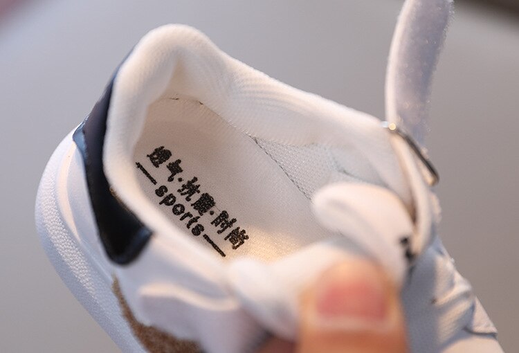 Sonbahar bebek erkek kız Panda Sneakers 1-6 yıl tulumları kızlar i&ccedil;in moda spor ayakkabı nefes erkek kurulu daireler bebek ayakkabı