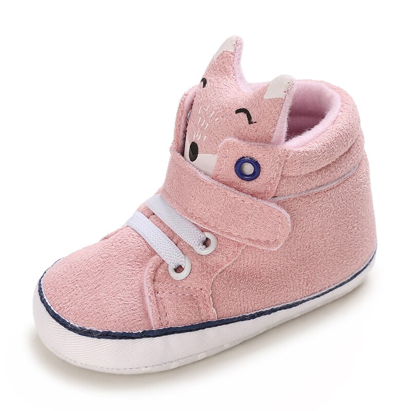 Pembe bebek ayakkabıları prenses moda Sneakers bebek yumuşak taban Anti Slip ilk y&uuml;r&uuml;te&ccedil;ler 0-1 yaşındaki bebek vaftiz ayakkabıları