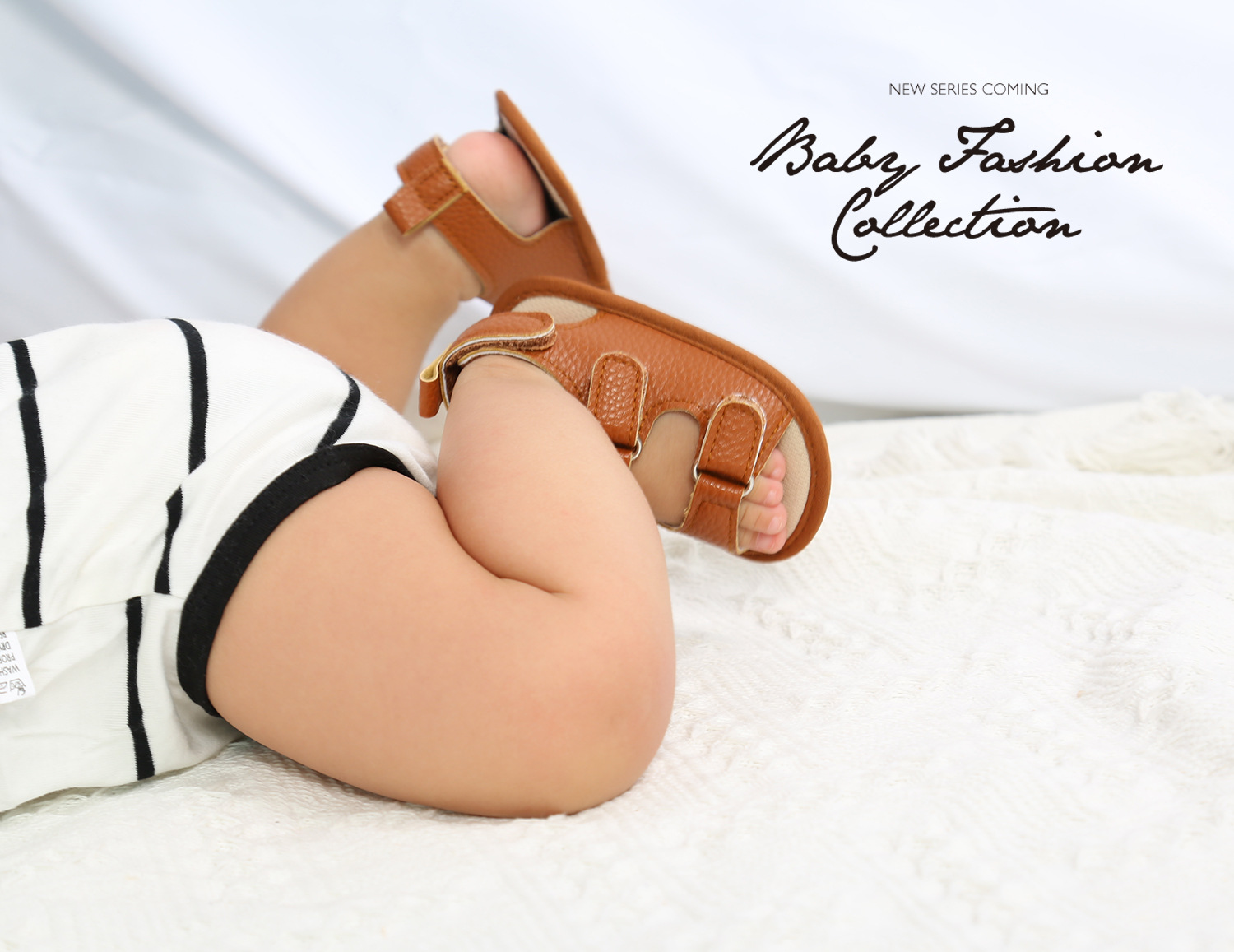 Yeni bebek sandalet bebek ayakkabıları erkek bebek kız sandalet PU yumuşak alt taban kaymaz bebek ilk y&uuml;r&uuml;te&ccedil; beşik ayakkabı yenidoğan mokasen