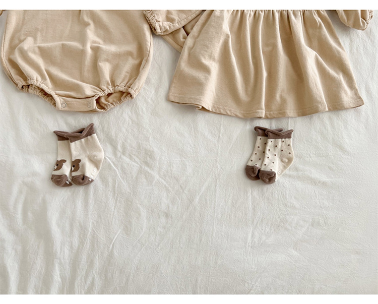 Brother And Sister Matching Outfit Spanish Twins Baby Clothes Infant Girls Dresses Newborn Long Sleeve Onesie Toddler Bodysuit