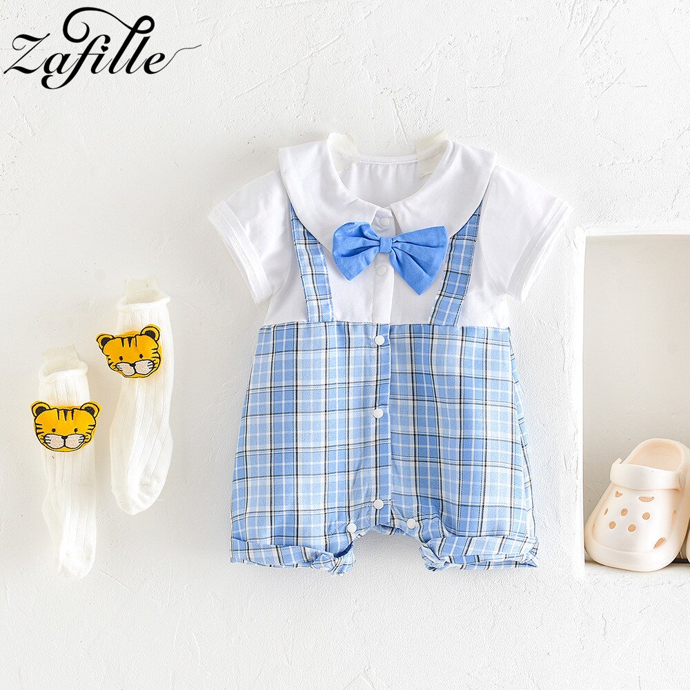 ZAFILLE Twins Costume Matching Brother And Sister Outfits Plaid Patchwork Kids Boys Girls Clothing Bowtie Baby's Summer Rompers ZAFILLE Twins Costume Matching Brother And Sister Outfits Plaid Patchwork Kids Boys Girls Clothing Bowtie Baby's Summer Rompers