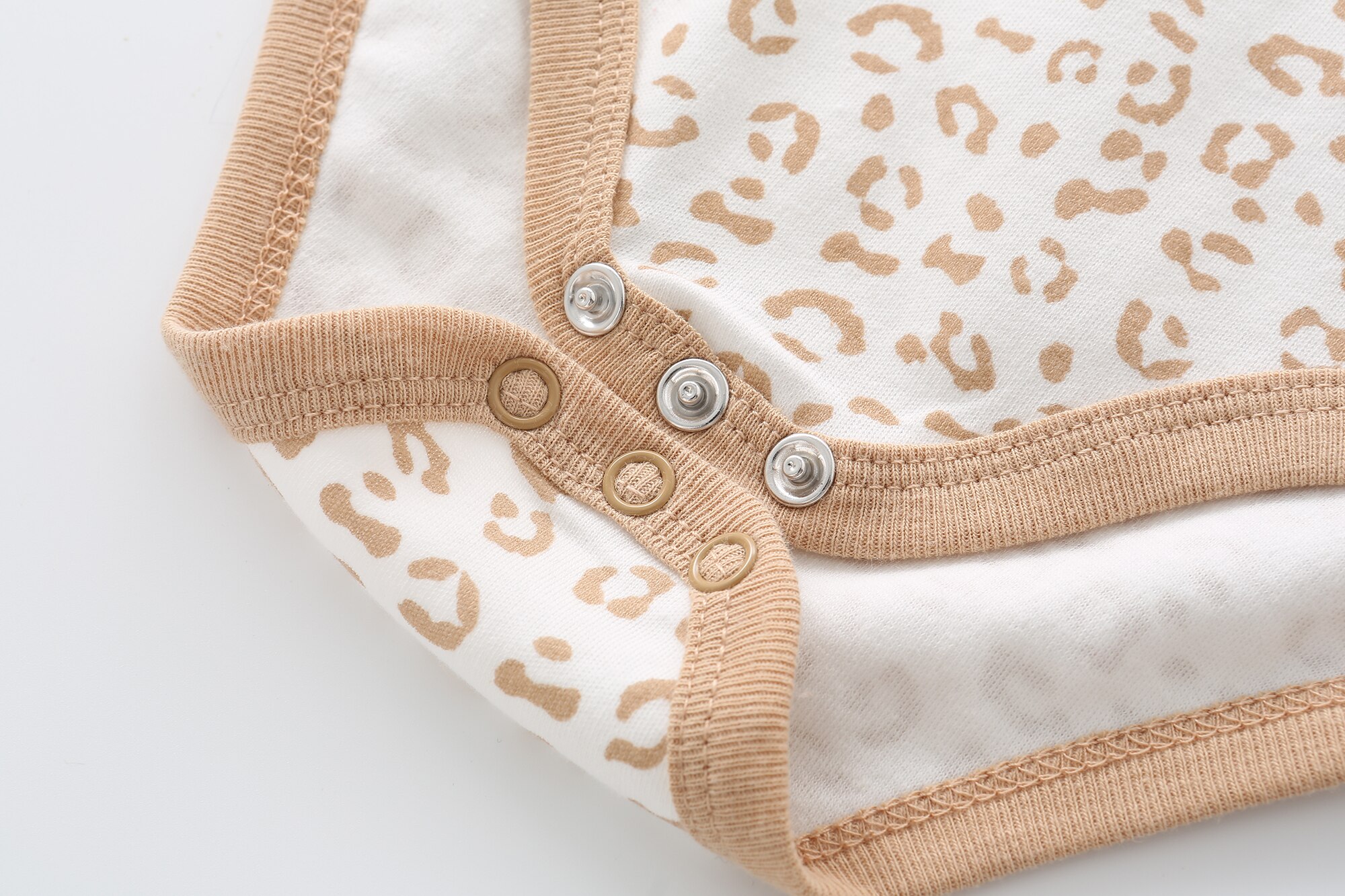 2023 Newborn Baby Girl Clothes 6Pieces Bodysuits Solid Color Cotton Baby Boy Clothes Set Cartoon Short Sleeve Bebes