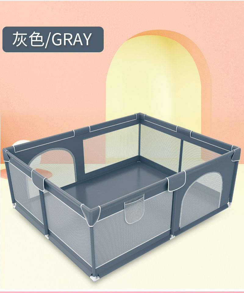 Bebek ve bebekler i&ccedil;in &ccedil;ift kapı oyun parkı b&uuml;y&uuml;k boy nefes &ccedil;ocuk oyun parkı ile sağlam g&uuml;venlik Playard &ccedil;it