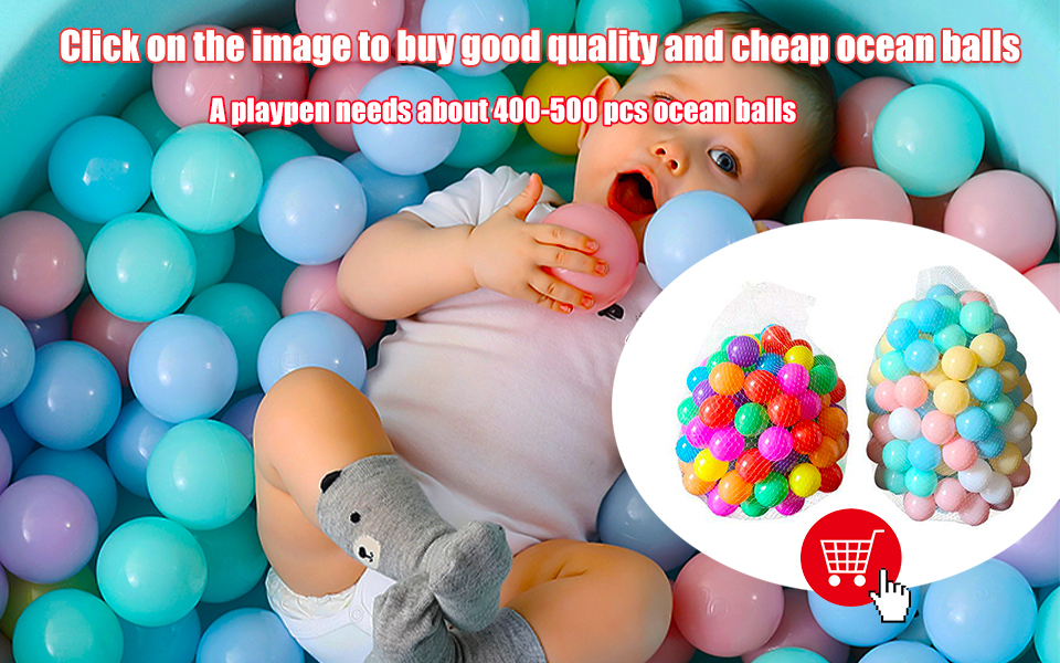 IMBABY Kids Furniture Playpen For Children Large Dry Pool Baby Playpen Safety Indoor Barriers Home Playground Park For 0-6 Years