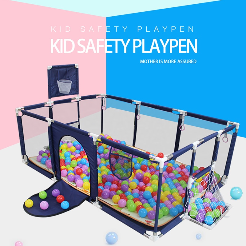 IMBABY Kids Furniture Playpen For Children Large Dry Pool Baby Playpen Safety Indoor Barriers Home Playground Park For 0-6 Years IMBABY Kids Furniture Playpen For Children Large Dry Pool Baby Playpen Safety Indoor Barriers Home Playground Park For 0-6 Years