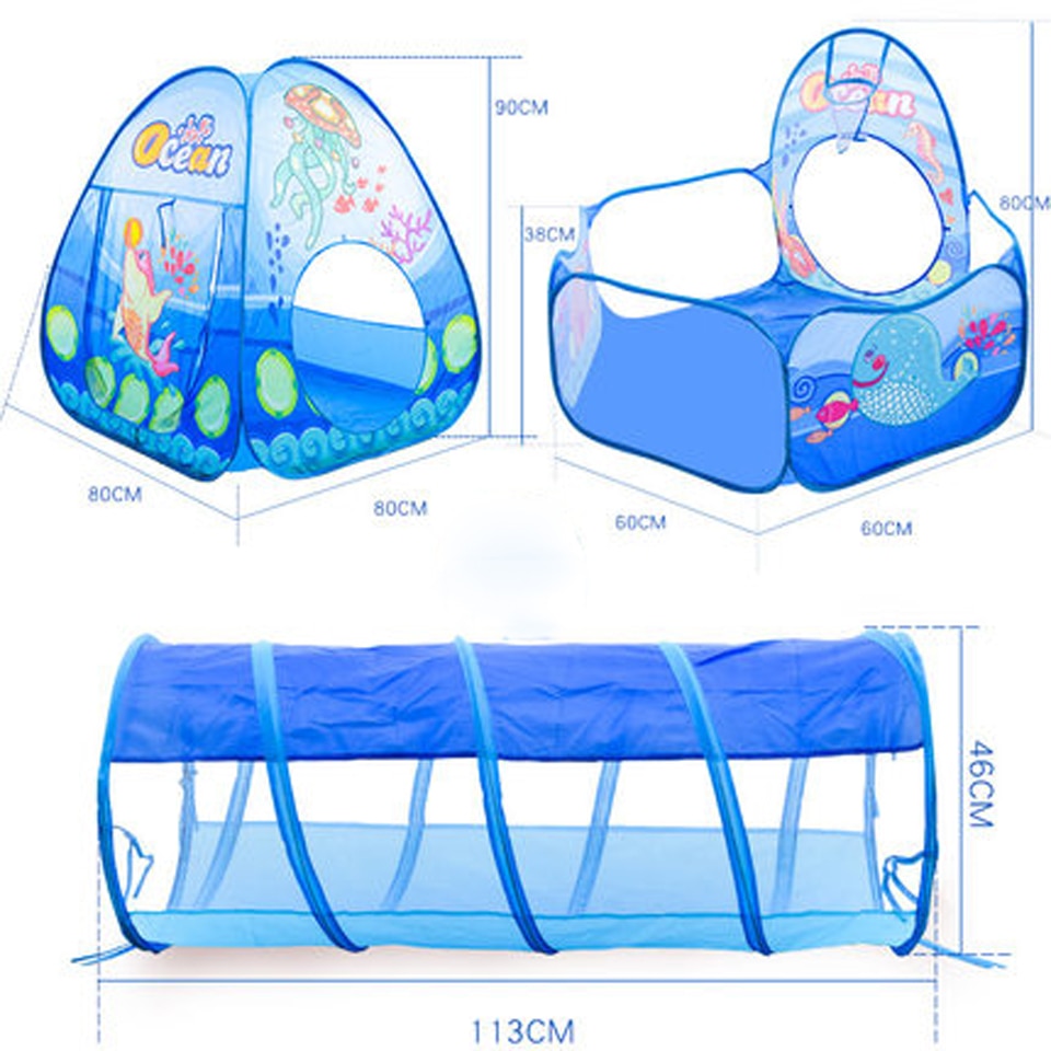 Kids Tent Ball Pool Balls Portable Baby Playground Playpen Children Large Pit with Tunnel Baby Park Camping Pool Room Decor Gift Kids Tent Ball Pool Balls Portable Baby Playground Playpen Children Large Pit with Tunnel Baby Park Camping Pool Room Decor Gift