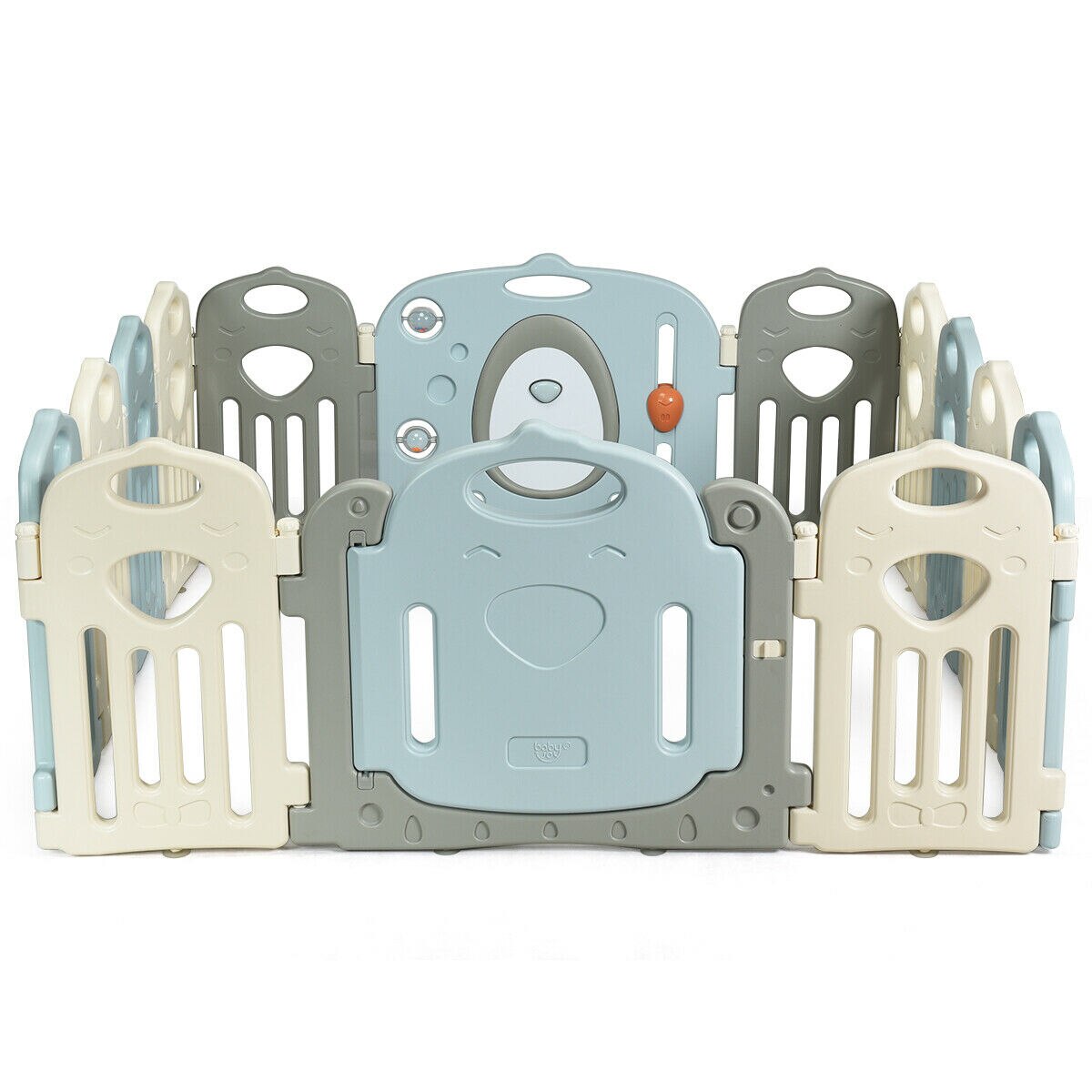 Costway Kids Baby Playpen 14 Panel Activity Center Safety Play Yard Home Indoor Outdoor Costway Kids Baby Playpen 14 Panel Activity Center Safety Play Yard Home Indoor Outdoor