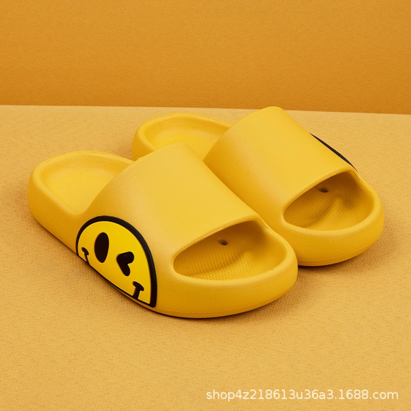 2023 Summer Lovely Happy Smiley Face Slippers Kids Indoor Home Children's Boys Girls Non-Slip Fashion Sandals Shoes 2023 Summer Lovely Happy Smiley Face Slippers Kids Indoor Home Children's Boys Girls Non-Slip Fashion Sandals Shoes