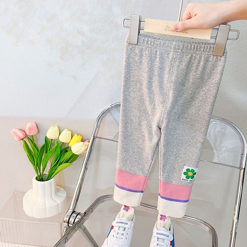 Babi Girls Gallus Sets 2023 Flower Style Cotton Materail Long Sleeve From 1 to 5 Years  Child Kids Costum Infant Sport Bear