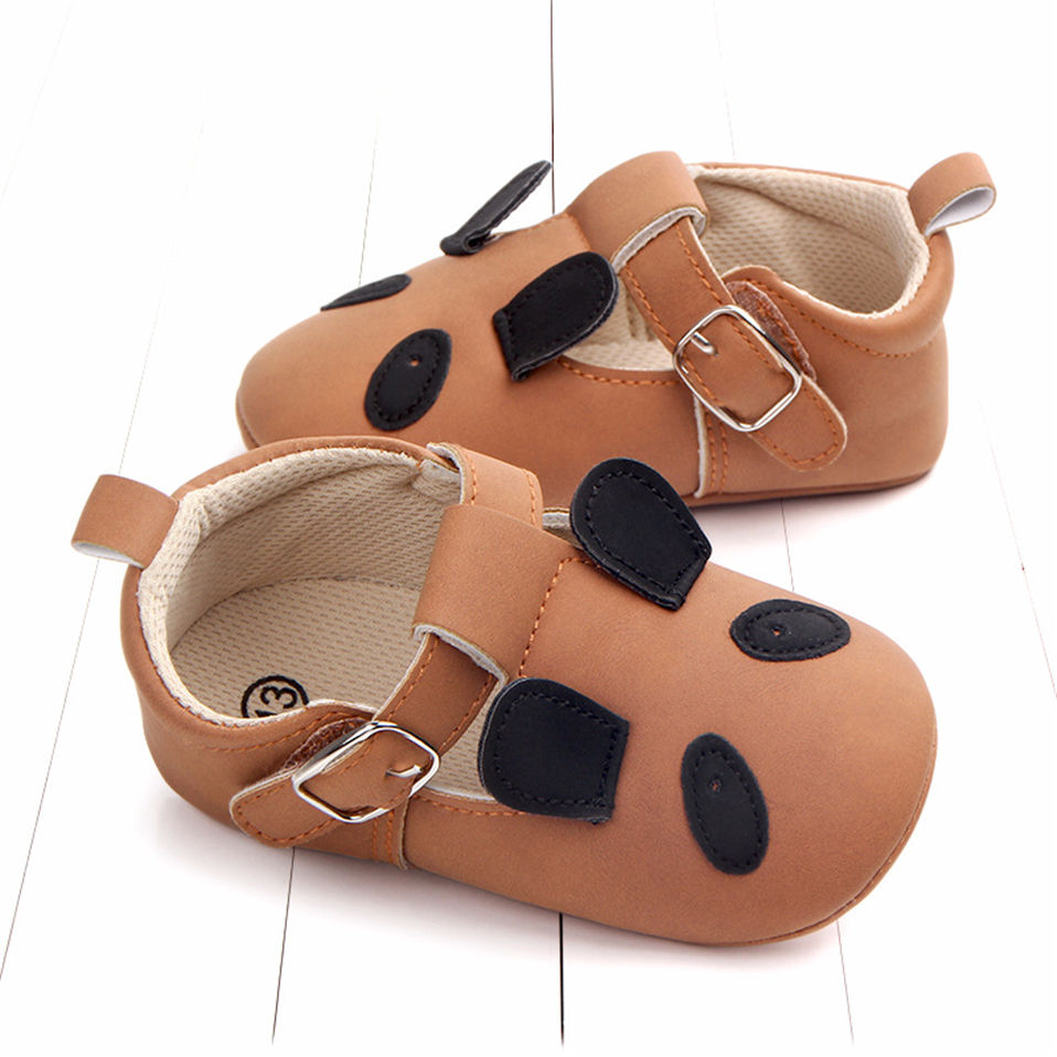Baby Shoes for 0-18 Months Cute Animal Style First Walkers Breathable Non-slip Toddler Boys Girls Prewalkers Babies Flat Shoes
