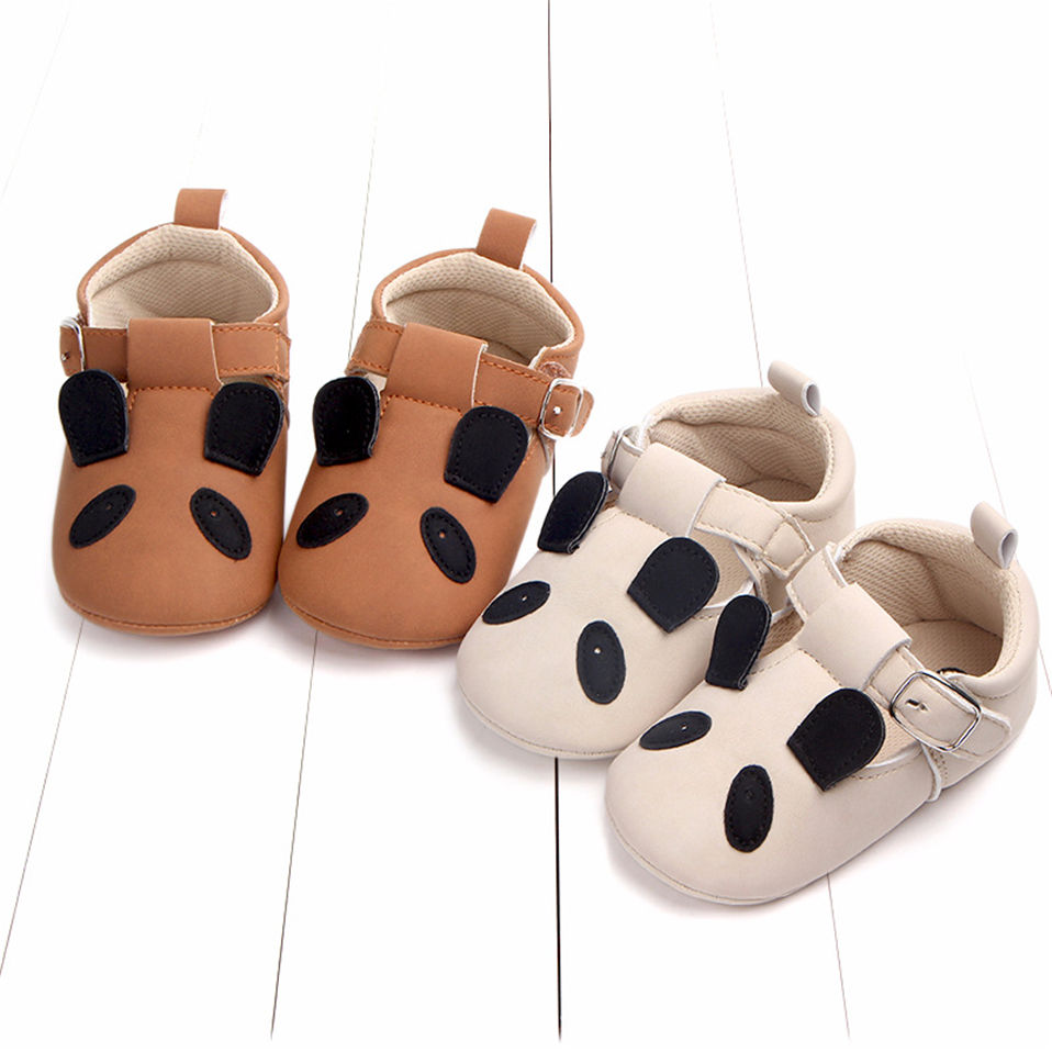 Baby Shoes for 0-18 Months Cute Animal Style First Walkers Breathable Non-slip Toddler Boys Girls Prewalkers Babies Flat Shoes
