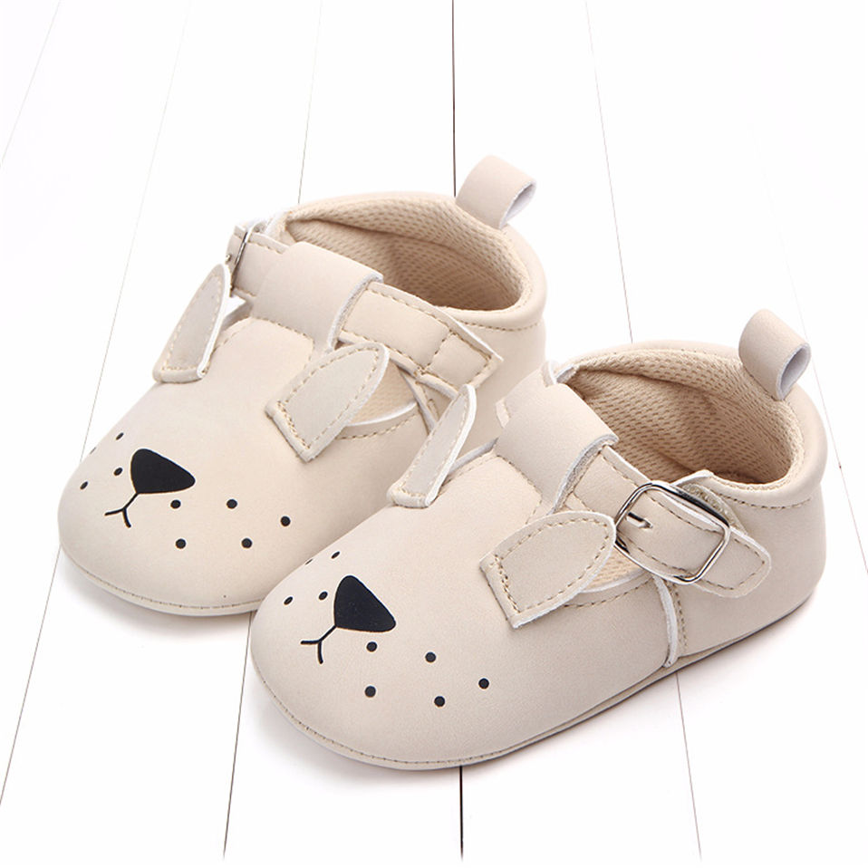 Baby Shoes for 0-18 Months Cute Animal Style First Walkers Breathable Non-slip Toddler Boys Girls Prewalkers Babies Flat Shoes