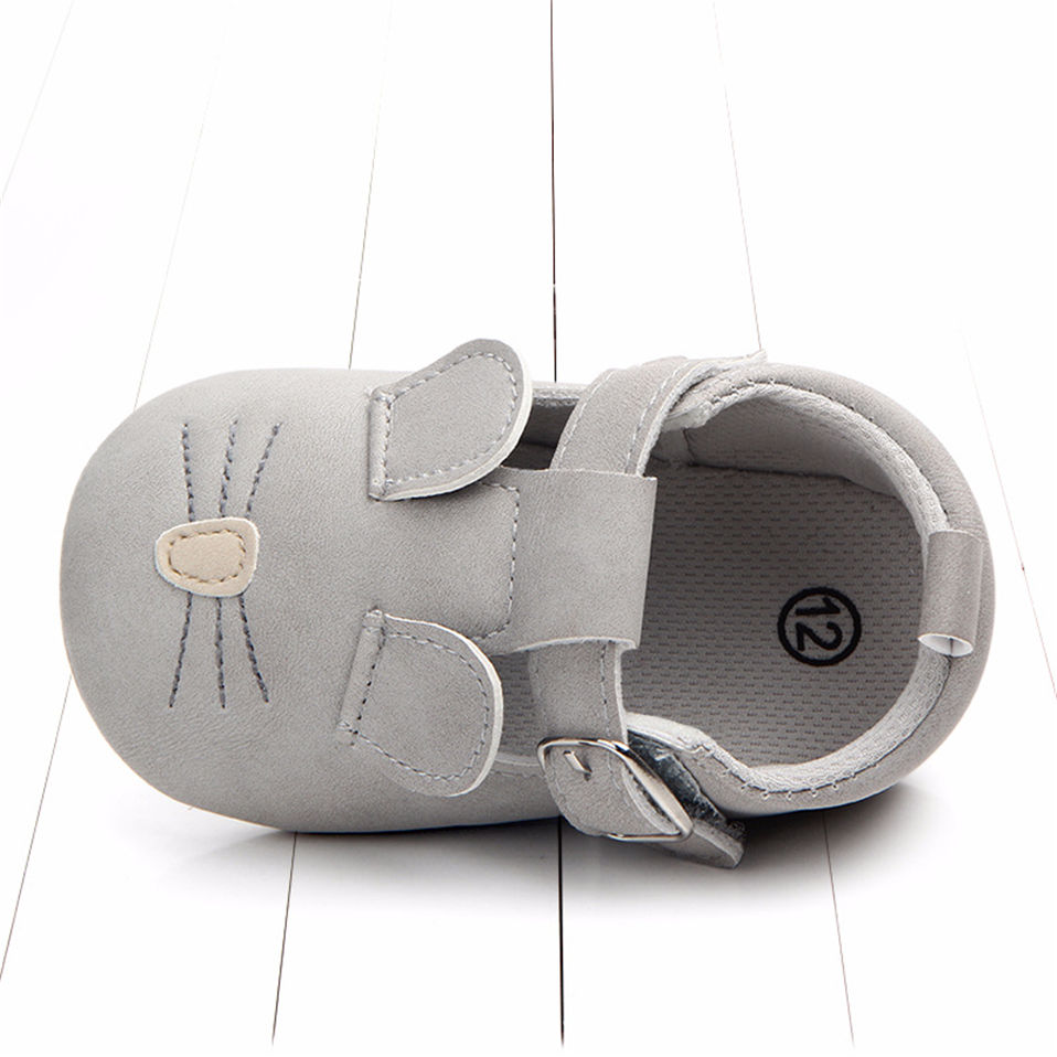 Baby Shoes for 0-18 Months Cute Animal Style First Walkers Breathable Non-slip Toddler Boys Girls Prewalkers Babies Flat Shoes