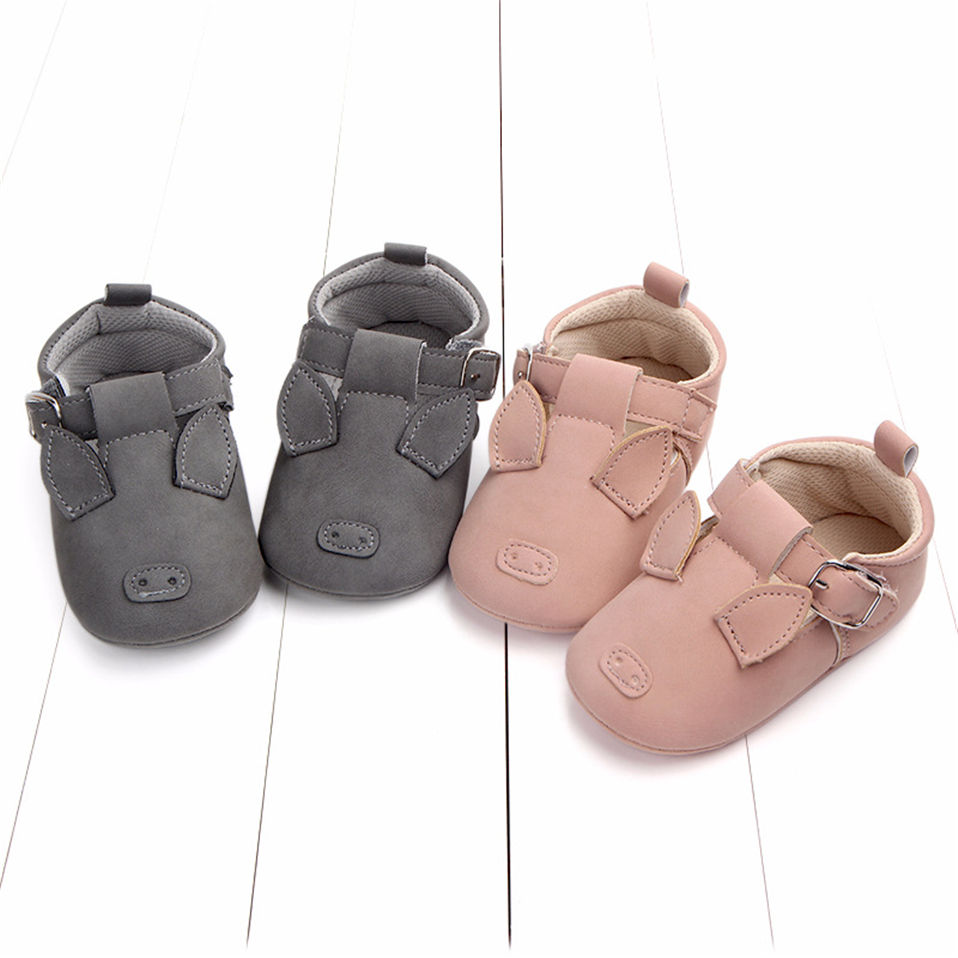 Baby Shoes for 0-18 Months Cute Animal Style First Walkers Breathable Non-slip Toddler Boys Girls Prewalkers Babies Flat Shoes