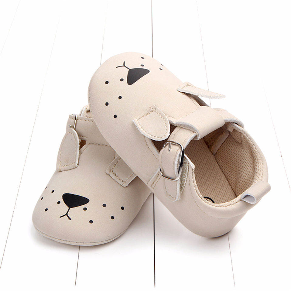 Baby Shoes for 0-18 Months Cute Animal Style First Walkers Breathable Non-slip Toddler Boys Girls Prewalkers Babies Flat Shoes