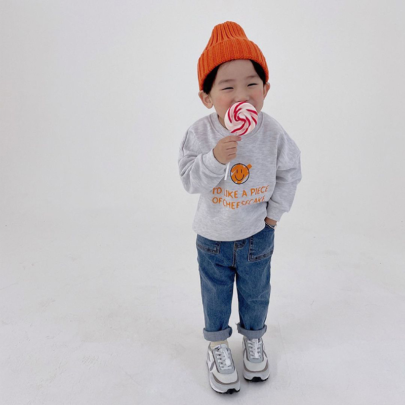 2023 Autumn Korea Baby Boy Girl Clothes Set Newborn Infant Outfits Long Sleeve Children Casual Sweatshirt + Harem Pants Clothing