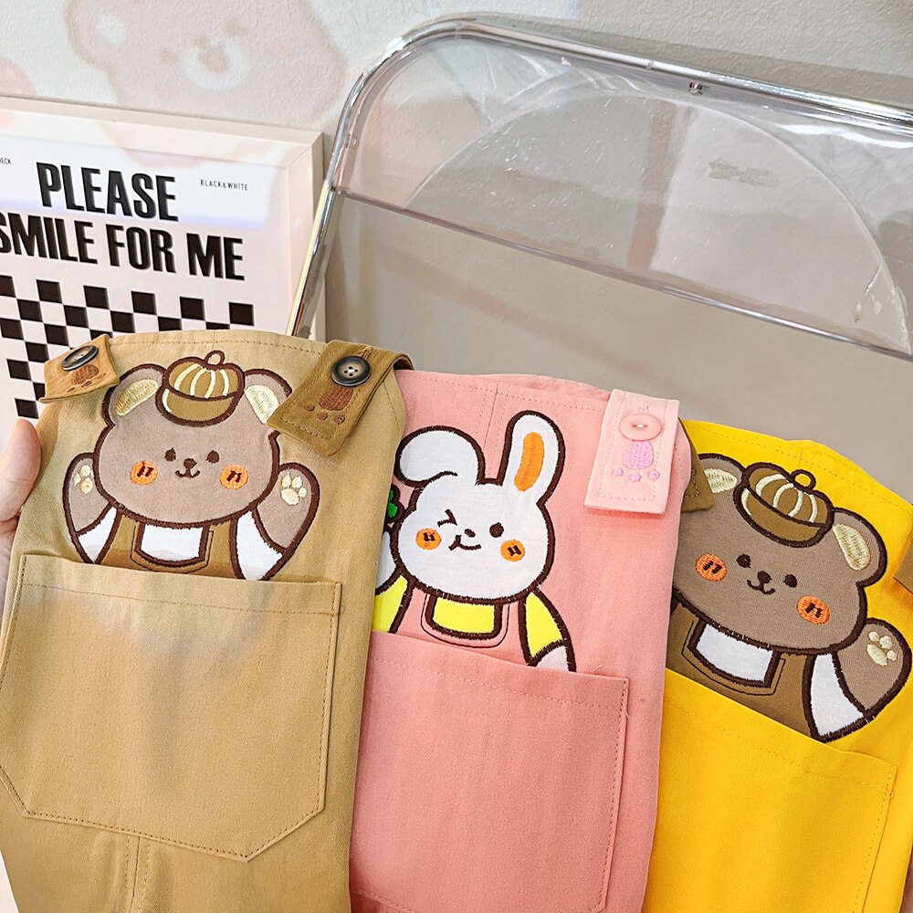 Boys And Girls Baby Summer New Style Lovely Shorts Braces Two Pcs Set