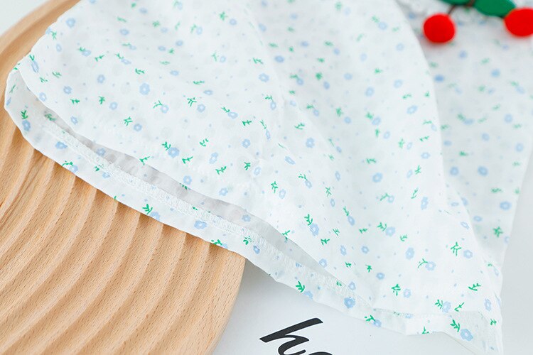 Summer Girls Clothes Sets Small Flower 2022 New Fashion Style From 1 to 5 Years Old Children Clothes T-shirt Short Baby Suit