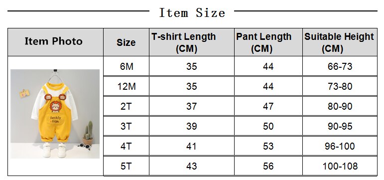 Boys Clothing Set Fashion New Autumn Gilrs Baby Suspender Suit High Quality Infant 1 2 3 Years Old