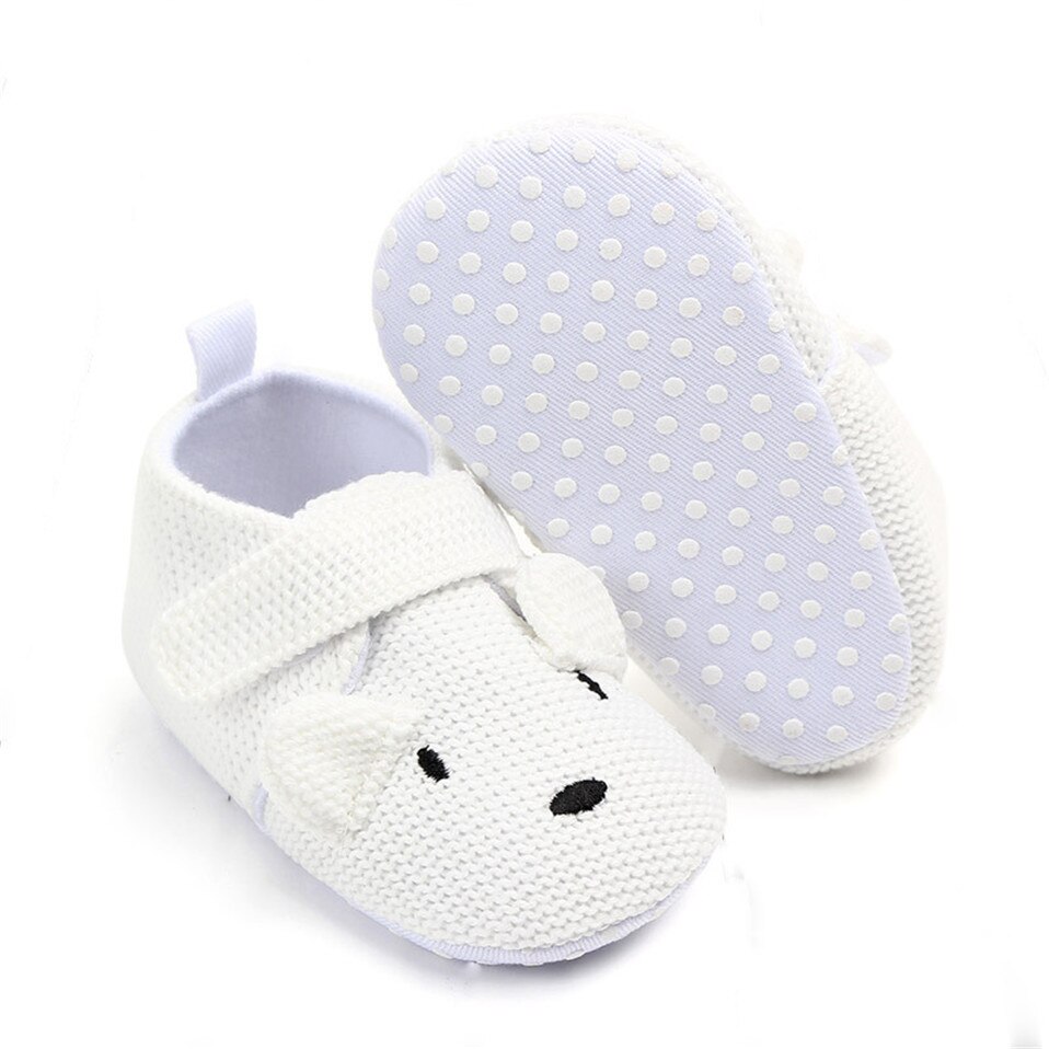 New Arrival Toddler Newborn Baby Boys Girls Animal Crib Shoes Infant Cartoon Soft Sole Non-slip Cute Warm Animal Baby Shoes