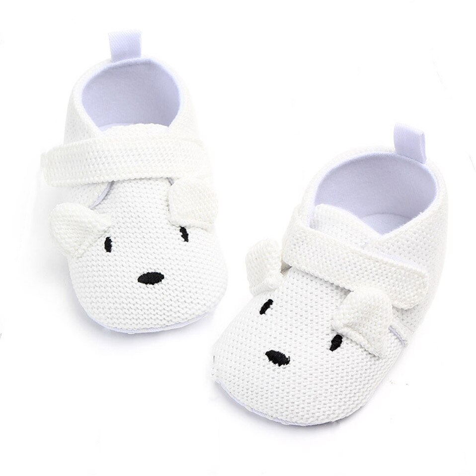 New Arrival Toddler Newborn Baby Boys Girls Animal Crib Shoes Infant Cartoon Soft Sole Non-slip Cute Warm Animal Baby Shoes