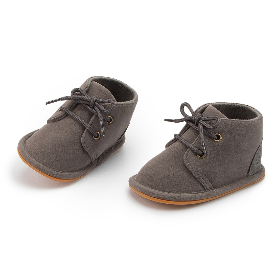 KIDSUN Baby Shoes Boys Classical Cotton Non-slip Soft-Sole Rubber Sole Toddler Girl Boots Infant Crib First Walkers 3-Colors