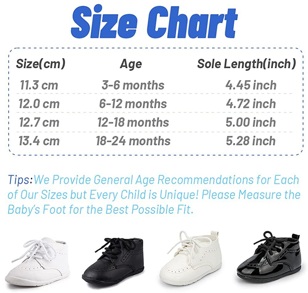 KIDSUN Baby Leather Shoes Boys Girls Classic High Top PU Wedding Loafers Brogue Infant Oxford Dress Toddler First Walkers Flat KIDSUN Baby Leather Shoes Boys Girls Classic High Top PU Wedding Loafers Brogue Infant Oxford Dress Toddler First Walkers Flat
