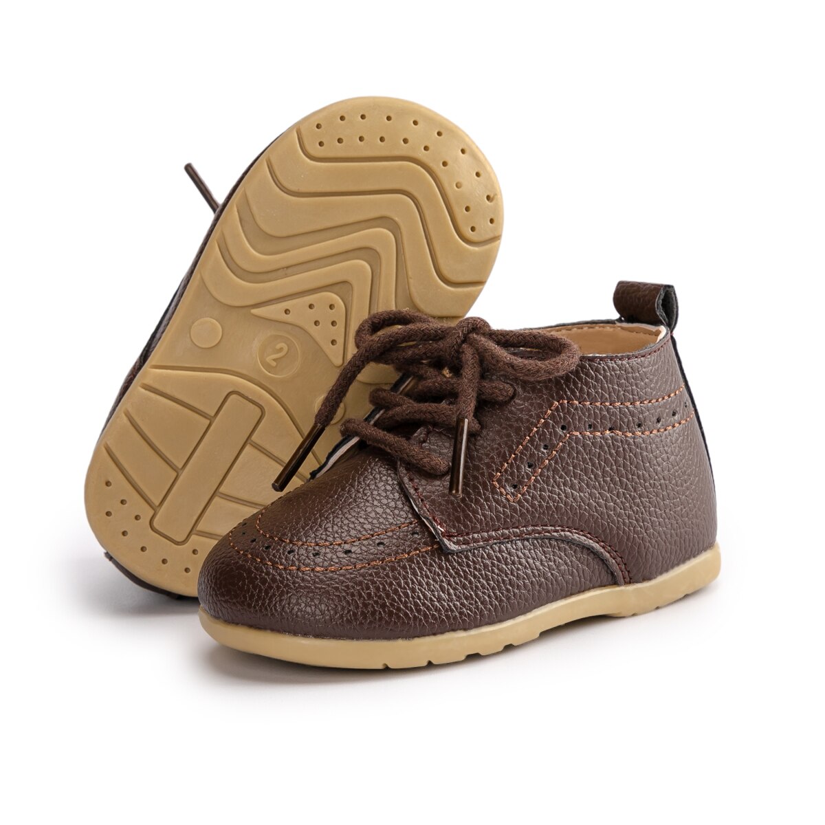 KIDSUN Baby Leather Shoes Boys Girls Classic High Top PU Wedding Loafers Brogue Infant Oxford Dress Toddler First Walkers Flat KIDSUN Baby Leather Shoes Boys Girls Classic High Top PU Wedding Loafers Brogue Infant Oxford Dress Toddler First Walkers Flat