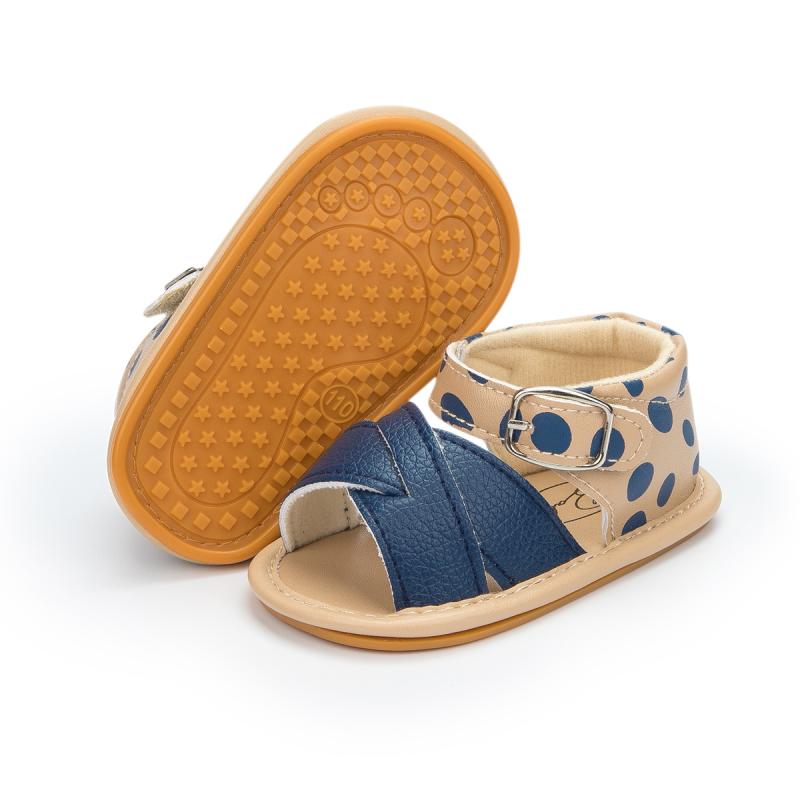KIDSUN 2022 New Baby Summer Shoes Boys Girls Sandals Infant Non-slip Soft Sole Flat Leather Comfort Toddler First Walkers KIDSUN 2022 New Baby Summer Shoes Boys Girls Sandals Infant Non-slip Soft Sole Flat Leather Comfort Toddler First Walkers
