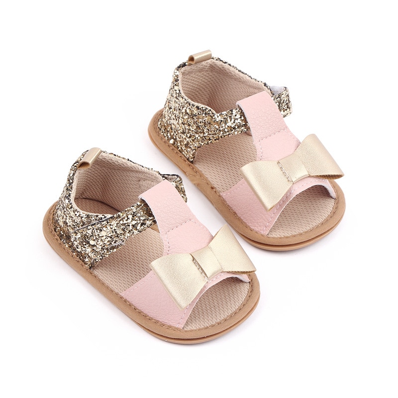 Baby girl shoes Bow knot soft bottom non-slip prewalker shoes for girls toddler baby sandals newborn infant shoes zapatos bebe Baby girl shoes Bow knot soft bottom non-slip prewalker shoes for girls toddler baby sandals newborn infant shoes zapatos bebe