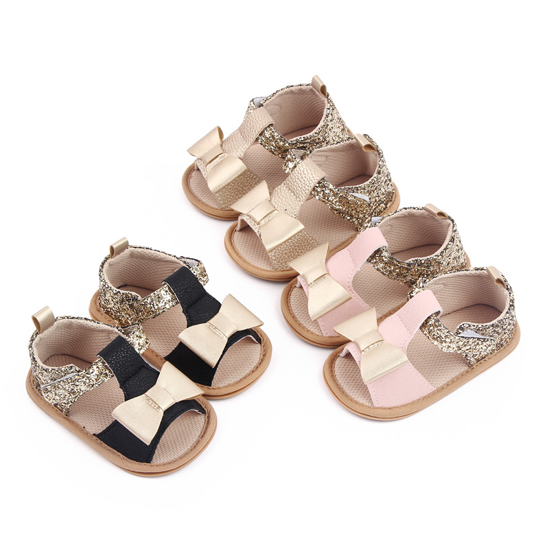 Baby girl shoes Bow knot soft bottom non-slip prewalker shoes for girls toddler baby sandals newborn infant shoes zapatos bebe Baby girl shoes Bow knot soft bottom non-slip prewalker shoes for girls toddler baby sandals newborn infant shoes zapatos bebe