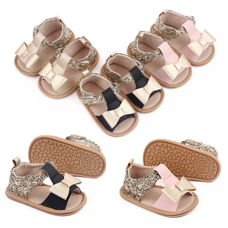 Baby girl shoes Bow knot soft bottom non-slip prewalker shoes for girls toddler baby sandals newborn infant shoes zapatos bebe Baby girl shoes Bow knot soft bottom non-slip prewalker shoes for girls toddler baby sandals newborn infant shoes zapatos bebe