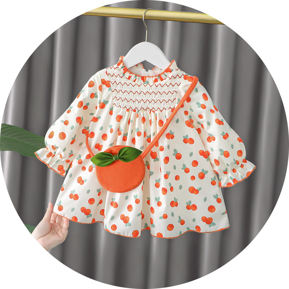 Spring New Kids Dresses for Girls Baby Dress 1 Year Toddler Girl Clothes Cute Infant Girls Dresses