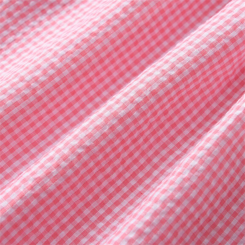 2023 Summer Children Boutique Dress Baby Girls Smocked Embroidery Dresses Flare Sleeve Peter Pan Collar Clothes Kids Vestidos