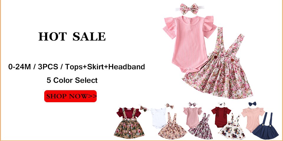 Newborn Baby Girl Clothes Set Summer Solid Color Short Sleeve Romper Flower Shorts Headband 3Pcs Outfit New Born Infant Clothing